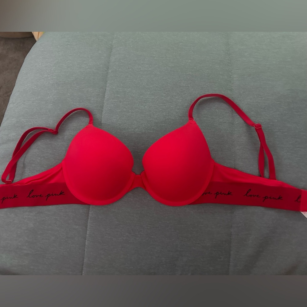 victoria’s secret pink push up bra